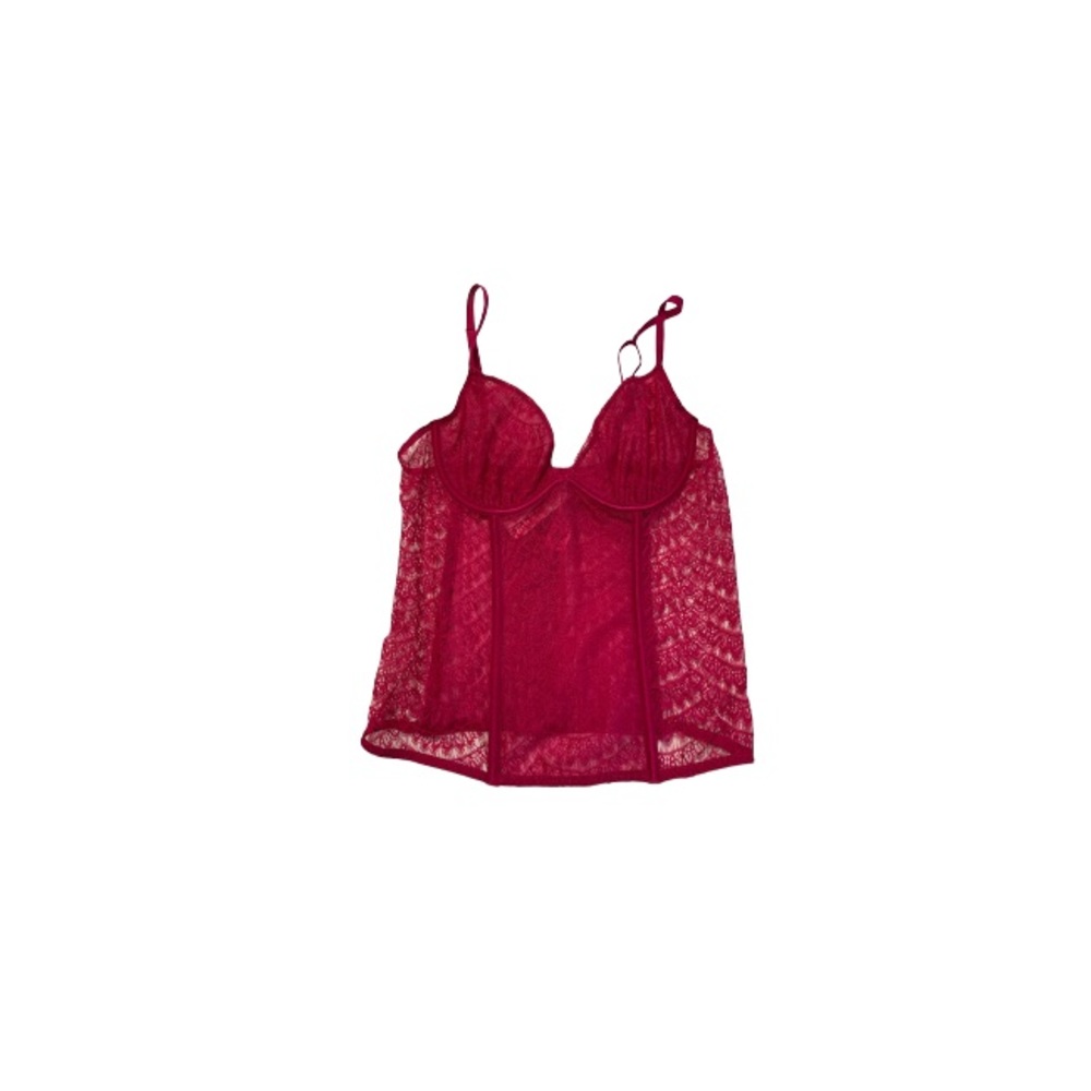 🆕 La SENZA Pink Lace Bustier - Women’s Size Large